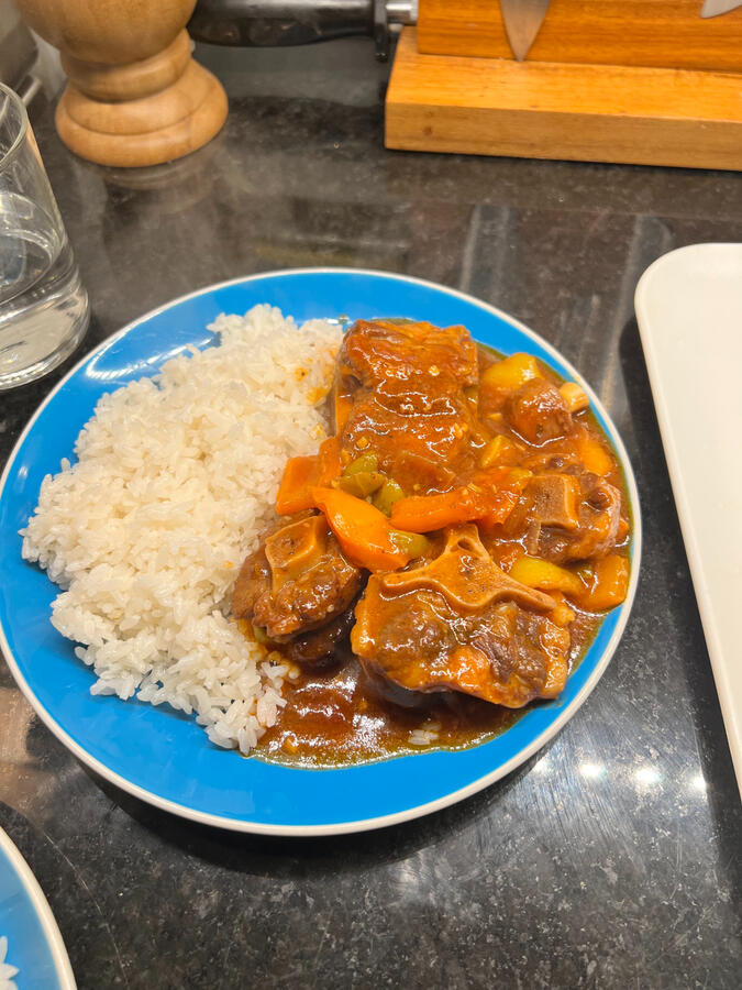 Dominican Ox Tail Stew